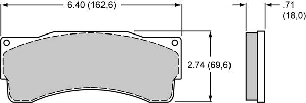 Pad Set, BP-10, 6318